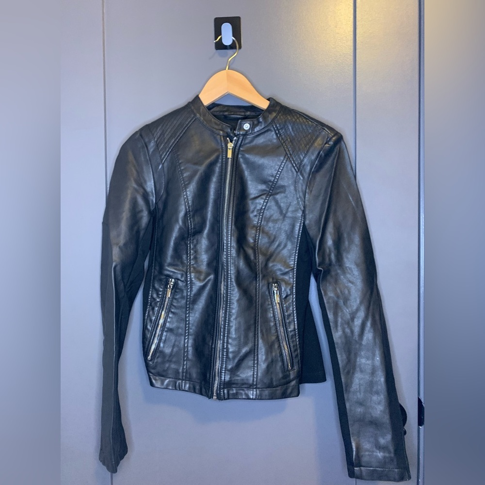 Like new Express faux leather jacket